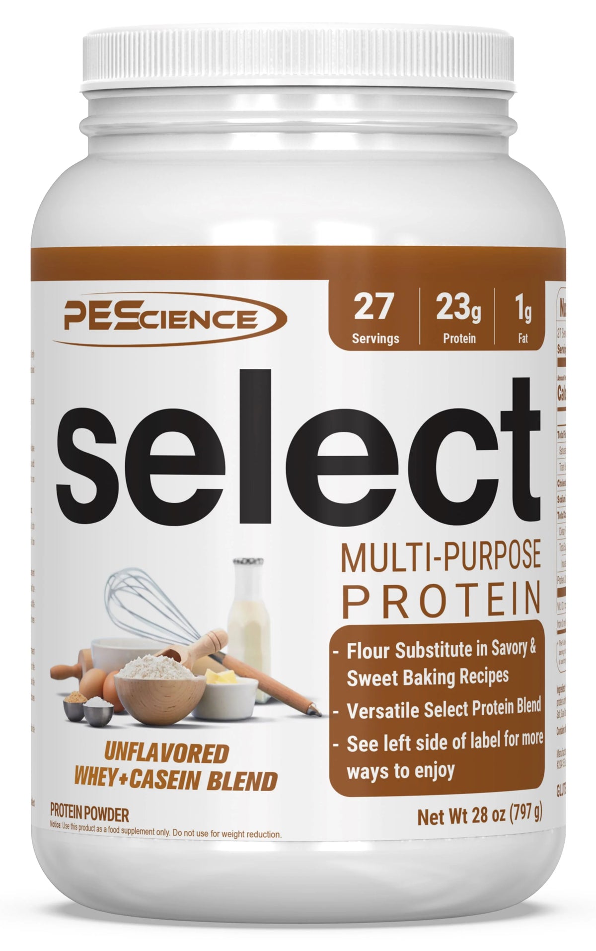 Select Unflavored Multi-Purpose Protein Flour